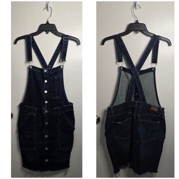 Judy Blue Dresses & Skirts - *2 FOR $30* Judy Blue Dark Denim Overall Dress